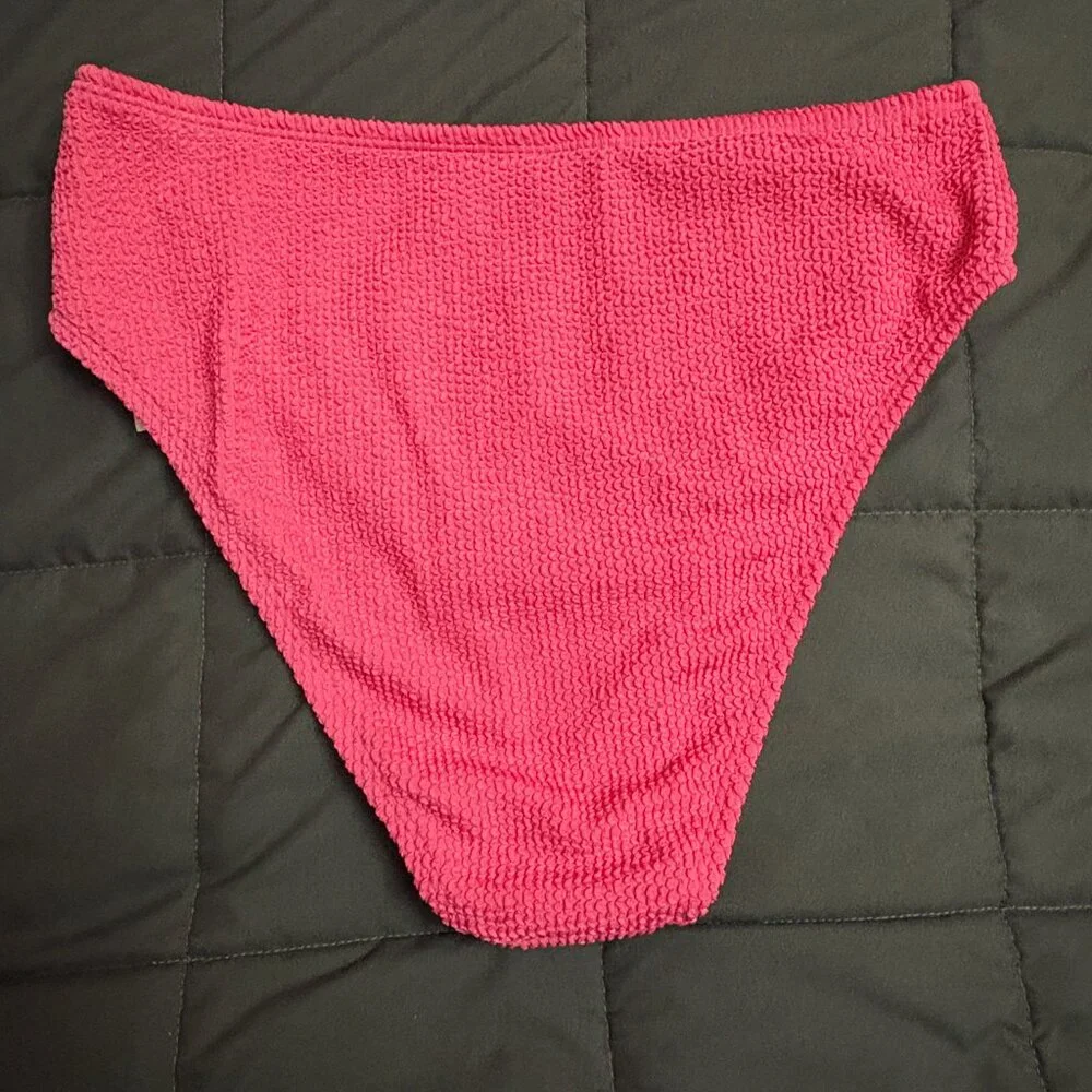 Bar III Women's High Leg High Rise Bikini Bottoms - Size: Medium - NWT
